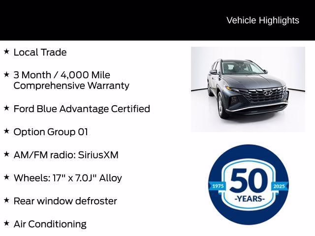 Certified 2023 Hyundai TUCSON SEL