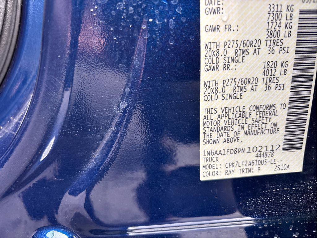 Certified 2023 Nissan Titan Platinum Reserve
